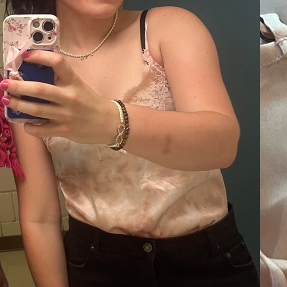 Abercrombie Light Pink Bodysuit Size Small - Picture 3 of 5